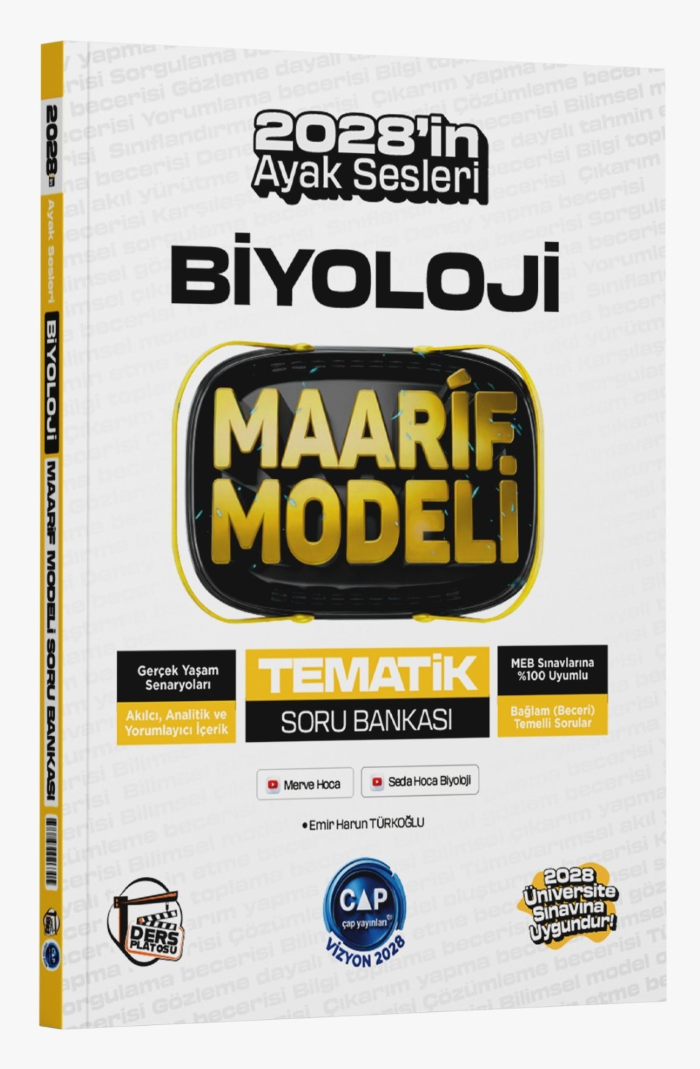 ÇAP ÜNİHAZ. MAARİF TEMATİK S.B. BİYOLOJİ - 2026